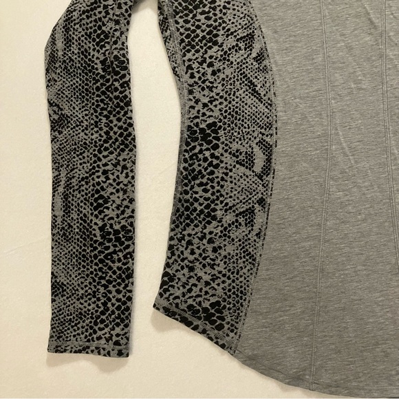 Lululemon Athletica • Snake Print Long Sleeve Top - Picture 8 of 11